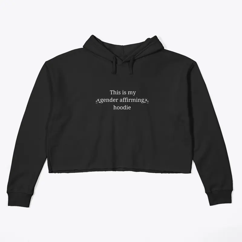 Trans Hoodie - Cropped